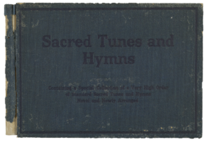 Front cover of Sacred Tunes and Hymns